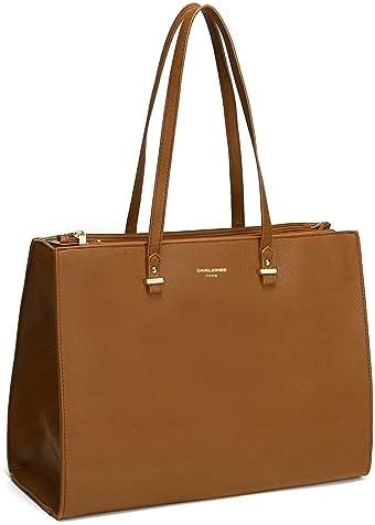 David Jones Borsa A Spalla Ecopelle Marrone 53 X 36 Donna .